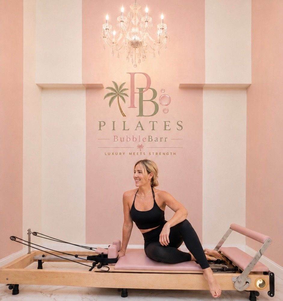 Angie, founder of Pilates BubbleBarr